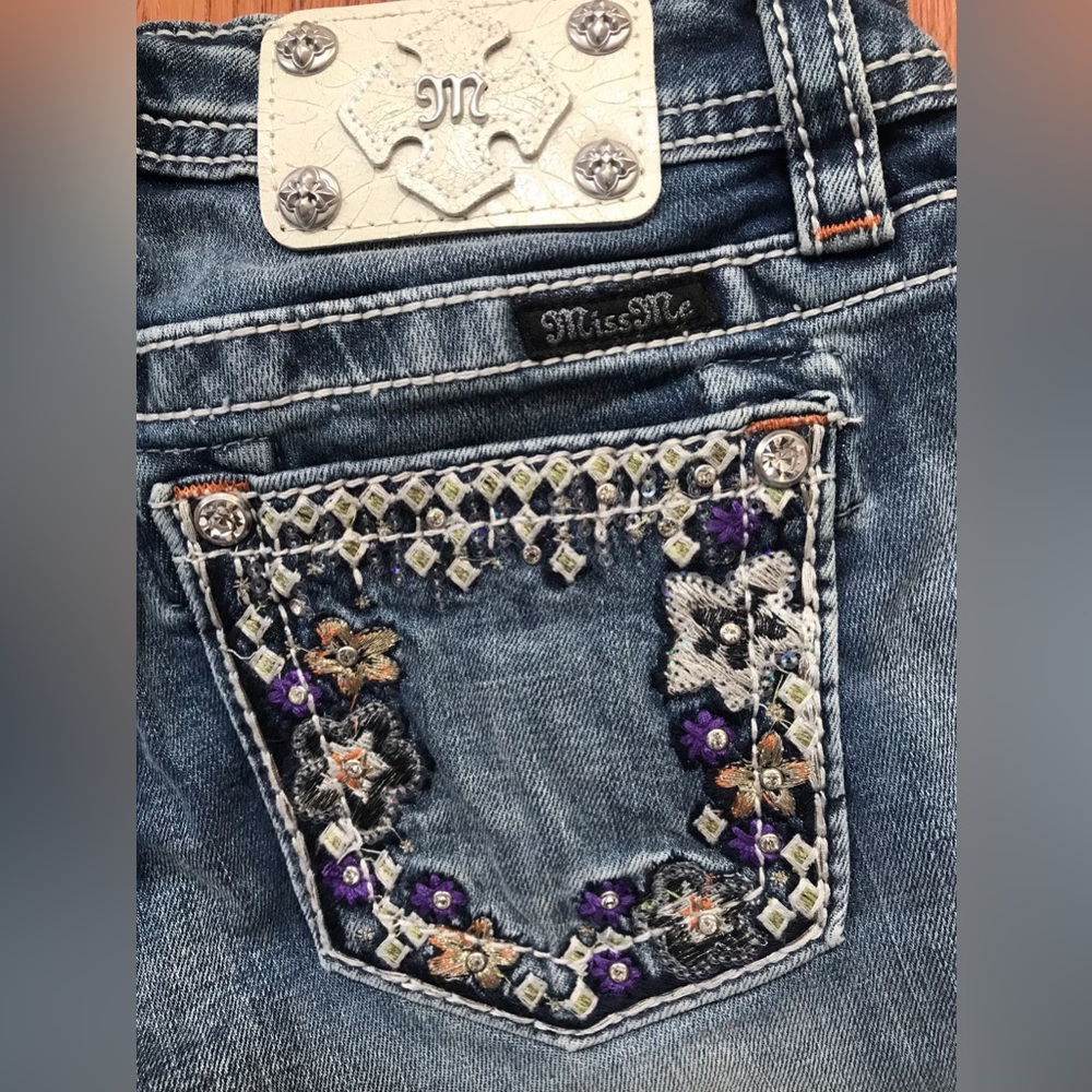 Miss Me girls 14 denim shorts NWT